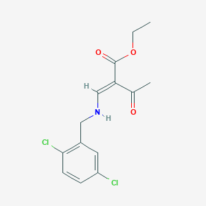 molecular formula C14H15Cl2NO3 B7794726 CID 1713808 