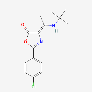 molecular formula C15H17ClN2O2 B7794733 CID 5409190 