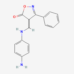 molecular formula C16H13N3O2 B7794740 CID 5409193 