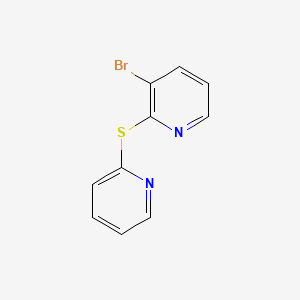 molecular formula C10H7BrN2S B7794786 3-Bromopyridin-2-yl pyridin-2-yl sulfide CAS No. 887578-58-7