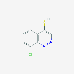 molecular formula C8H5ClN2S B7794807 CID 254092 