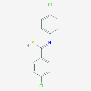molecular formula C13H9Cl2NS B7794862 CID 465526 