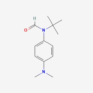 molecular formula C13H20N2O B7794888 Tert-butyl[4-(dimethylamino)phenyl]formamide CAS No. 887573-45-7