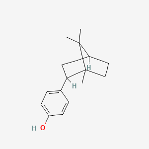 molecular formula C16H22O B7794961 4-(1,7,7-Trimethylbicyclo[2.2.1]hept-2-yl)phenol CAS No. 17152-81-7