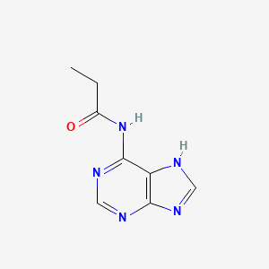 N-(9H-purin-6-yl)propanamide