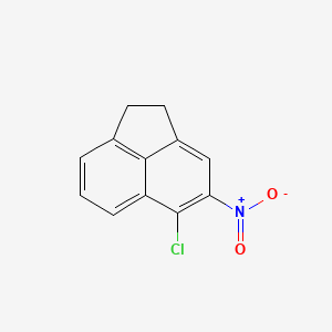 molecular formula C12H8ClNO2 B7795042 5-Chloro-4-nitro-1,2-dihydroacenaphthylene CAS No. 104036-78-4