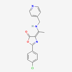molecular formula C17H14ClN3O2 B7795107 CID 6858711 