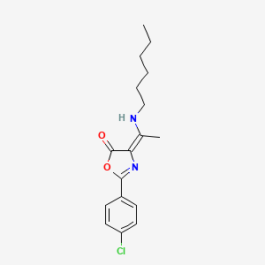 molecular formula C17H21ClN2O2 B7795109 CID 6368098 