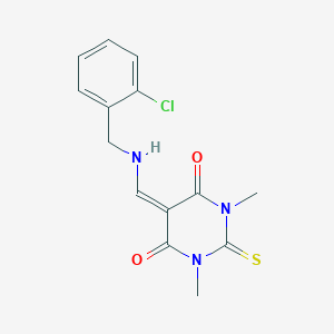 molecular formula C14H14ClN3O2S B7795145 CID 5409183 