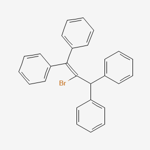 molecular formula C27H21Br B7795191 (2-Bromo-1,3,3-triphenylprop-1-enyl)benzene CAS No. 124419-91-6