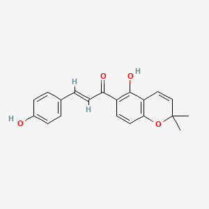 molecular formula C20H18O4 B7795220 Isobavachromene CAS No. 52801-22-6