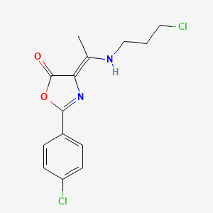 molecular formula C14H14Cl2N2O2 B7795304 CID 6048874 