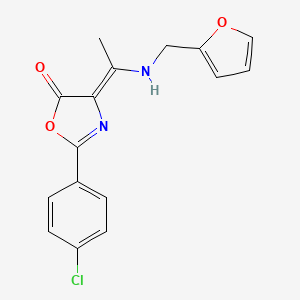 molecular formula C16H13ClN2O3 B7795307 CID 5409166 
