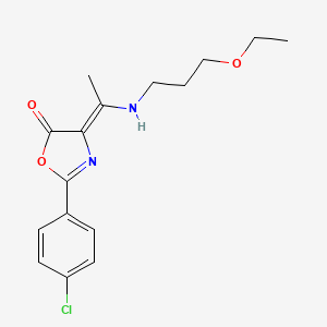 molecular formula C16H19ClN2O3 B7795309 CID 6036681 