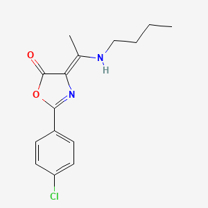 molecular formula C15H17ClN2O2 B7795313 CID 6000997 