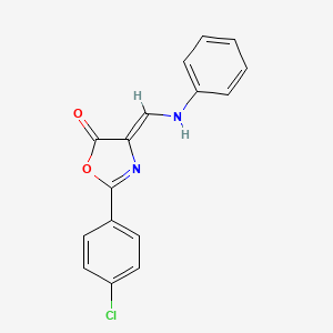 molecular formula C16H11ClN2O2 B7795320 CID 5566035 