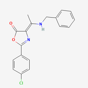 molecular formula C18H15ClN2O2 B7795329 CID 5409168 