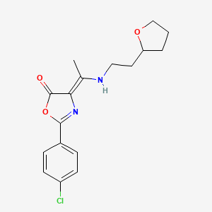 molecular formula C17H19ClN2O3 B7795337 CID 6034174 