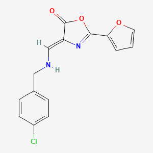 molecular formula C15H11ClN2O3 B7795354 CID 5409172 