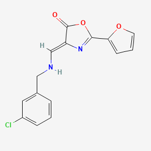 molecular formula C15H11ClN2O3 B7795359 CID 5566045 