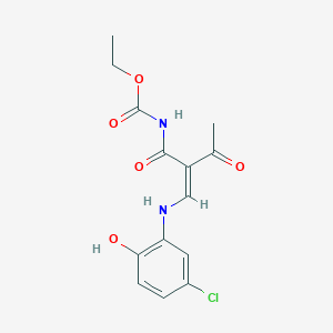 molecular formula C14H15ClN2O5 B7795382 CID 7471908 