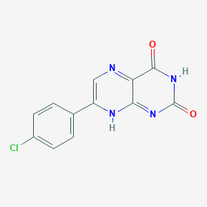 molecular formula C12H7ClN4O2 B7795385 CID 824721 