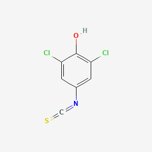molecular formula C7H3Cl2NOS B7795446 2,6-Dichloro-4-isothiocyanatophenol 