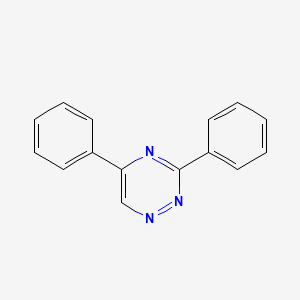molecular formula C15H11N3 B7795457 3,5-Diphenyl-1,2,4-triazine CAS No. 24108-43-8