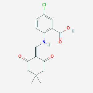 molecular formula C16H16ClNO4 B7795492 CID 16740330 
