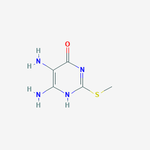 molecular formula C5H8N4OS B7795502 CID 1201415 