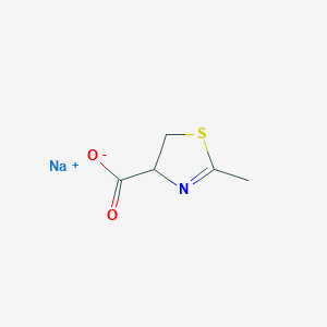 molecular formula C5H6NNaO2S B7795624 CID 22832127 