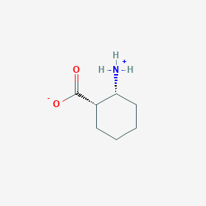 molecular formula C7H13NO2 B7795649 (1S,2R)-2-azaniumylcyclohexane-1-carboxylate 