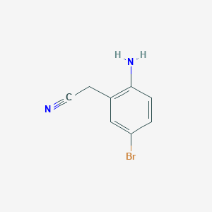 2-(2-Amino-5-bromophenyl)acetonitrile