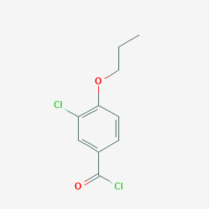 molecular formula C10H10Cl2O2 B7795716 3-Chloro-4-n-propoxybenzoyl chloride CAS No. 76327-33-8