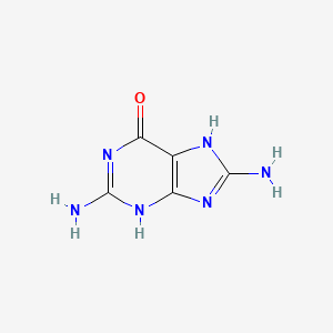 molecular formula C5H6N6O B7795908 CID 95201 