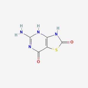 molecular formula C5H4N4O2S B7795931 CID 14505729 
