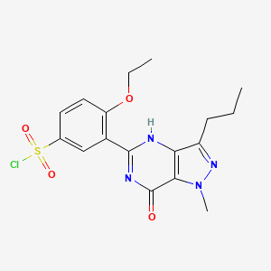molecular formula C17H19ClN4O4S B7796044 CID 11281339 