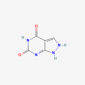 molecular formula C5H4N4O2 B7796077 CID 4644 