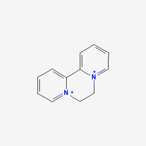molecular formula C12H12N2+2 B7796111 敌草快 CAS No. 2764-72-9