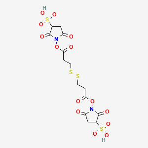 molecular formula C14H16N2O14S4 B7796113 DTSSP交联剂 CAS No. 85549-78-6
