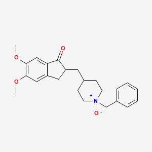 molecular formula C24H29NO4 B7796116 rac (cis/trans) Donepezil N-Oxide CAS No. 147427-78-9