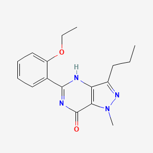 5-(2-ethoxyphenyl)-1-methyl-3-propyl-4H-pyrazolo[4,3-d]pyrimidin-7-one