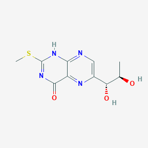 6-[(1R,2R)-1,2-dihydroxypropyl]-2-methylsulfanyl-1H-pteridin-4-one