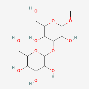 Methyl 3-O-(alpha-D-mannopyranosyl)-alpha-D-mannopyranoside