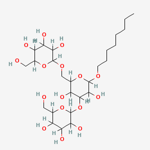 molecular formula C26H48O16 B7796381 n-Octyl 3,6-Di-O-(a-D-mannopyranosyl)-b-D-mannopyranoside 