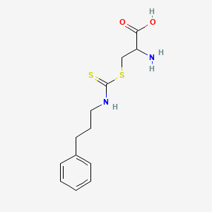 S-(N-3-Phenylpropylthiocarbamoyl)-L-cysteine