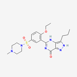 molecular formula C21H28N6O4S B7796437 CID 10072962 