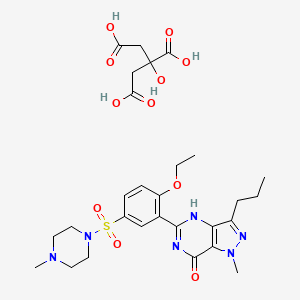 molecular formula C28H38N6O11S B7796500 CID 62853 