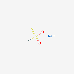 molecular formula CH3NaO2S2 B7796510 CID 74767 