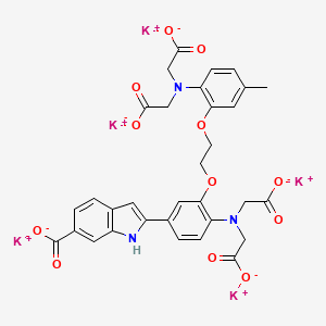 molecular formula C32H26K5N3O12 B7796721 INDO 1 (pentapotassium) 